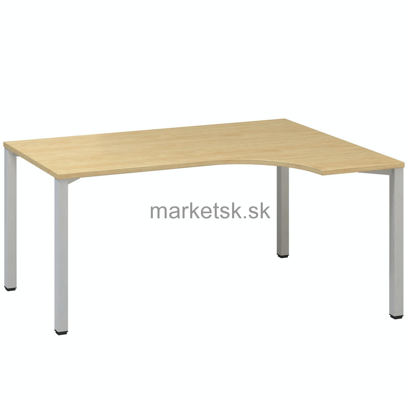 Kancelársky stôl W18P - 180 x 80-120 x 74 cm